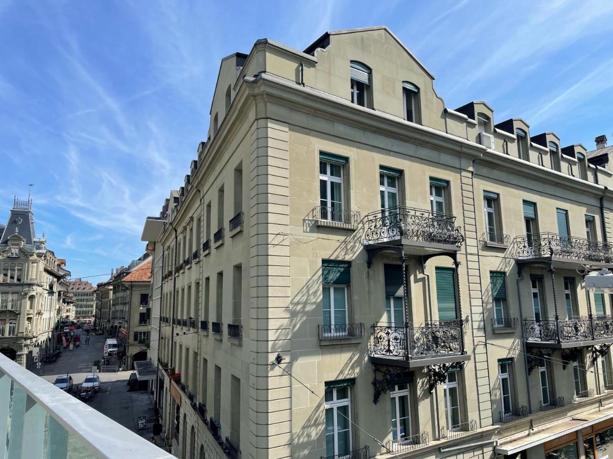 Moderne Altbauwohnung Im Zentrum Von Bern Mit Wellness Exterior photo