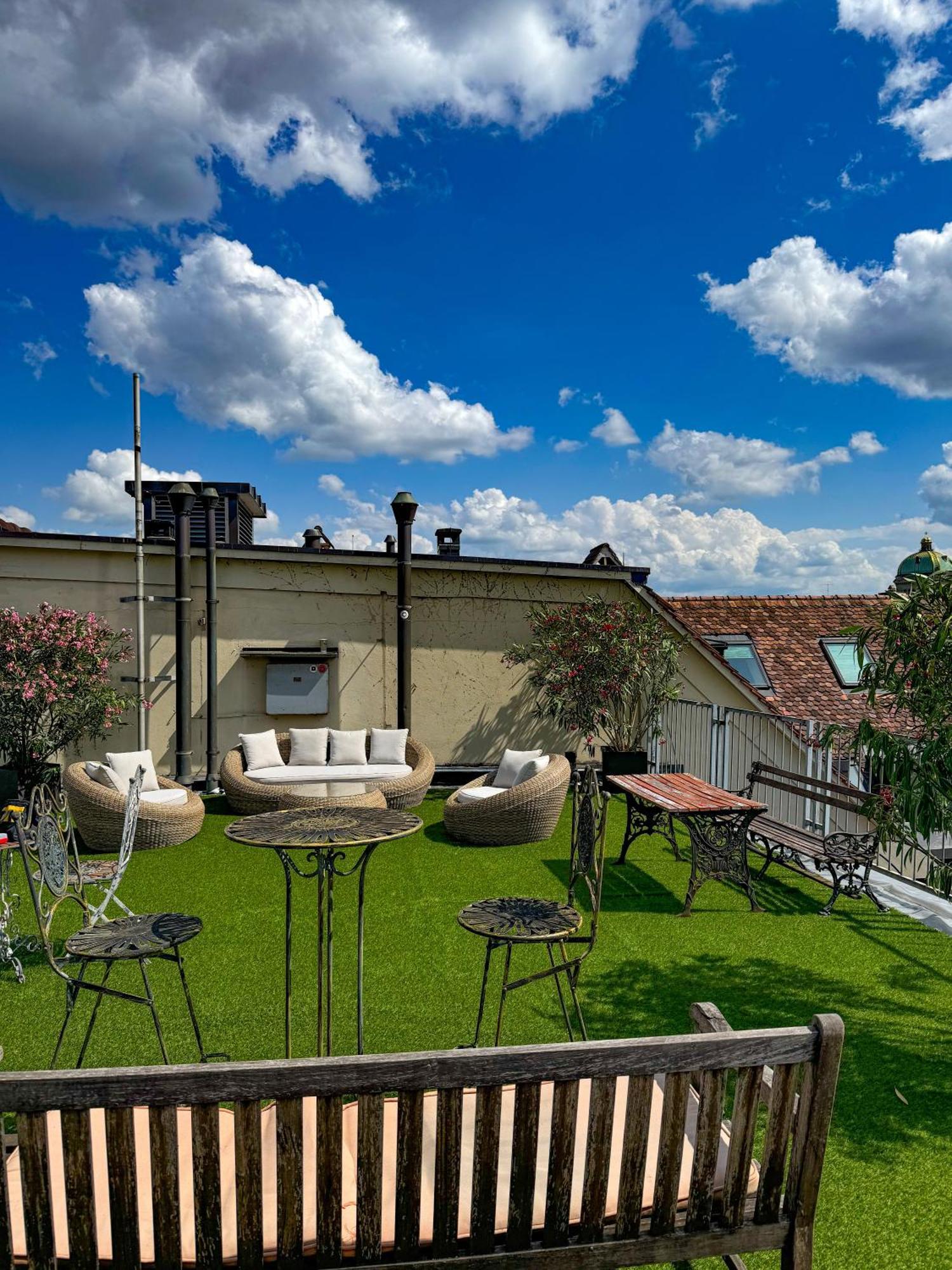 Moderne Altbauwohnung Im Zentrum Von Bern Mit Wellness Exterior photo